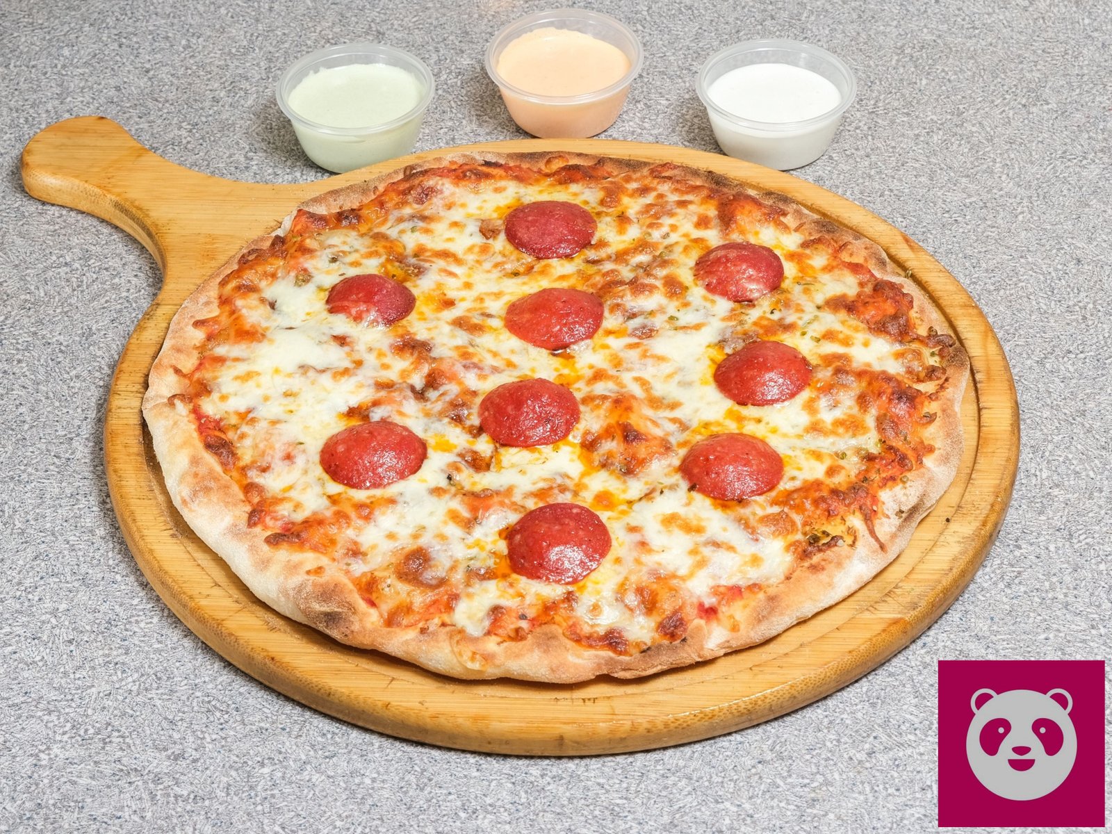 Beef pepperoni pizza in Jordan Hong Kong